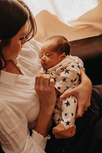 ensaio newborn em casa