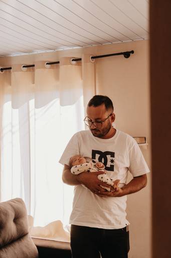 ensaio newborn em casa