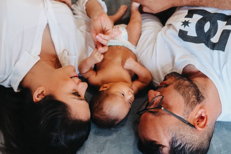 ensaio newborn em casa