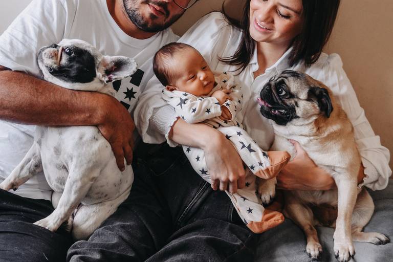 ensaio newborn em casa