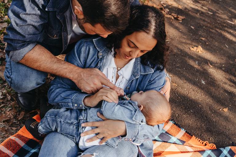ensaio infantil outono