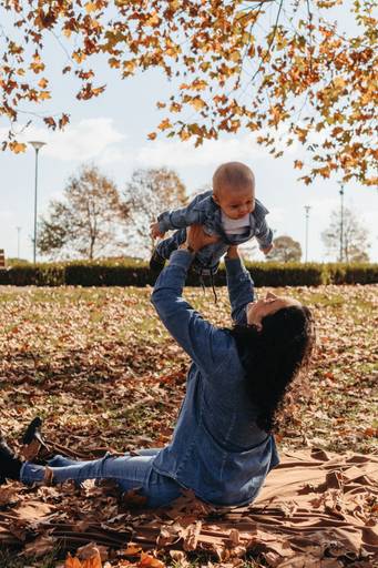 ensaio infantil outono