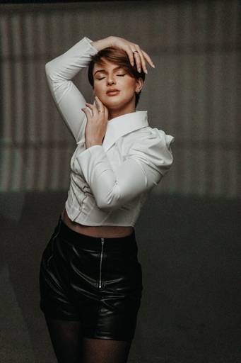 ensaio feminino estúdio