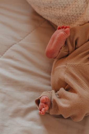 recém nascido em casa