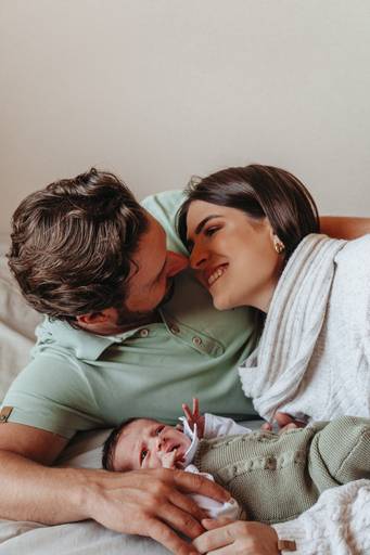 recém nascido em casa