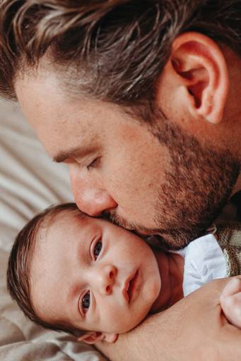 recém nascido em casa