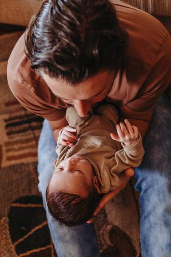 ensaio infantil em casa