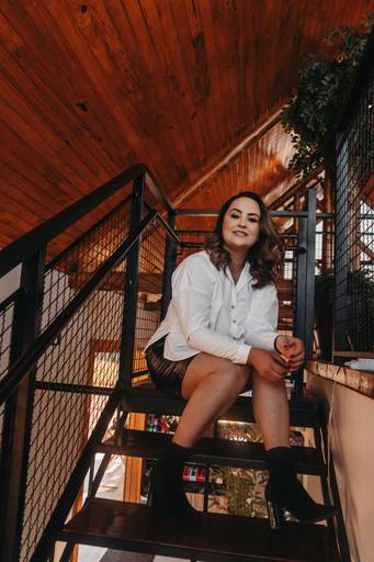 ensaio feminino inverno em chalé