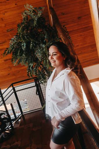 ensaio feminino inverno em chalé