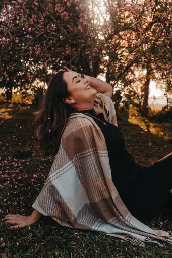 ensaio feminino nas flores