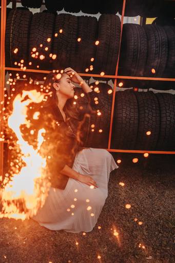 Ensaio urbano feminino