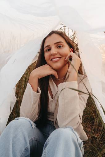 Ensaio feminino na mata