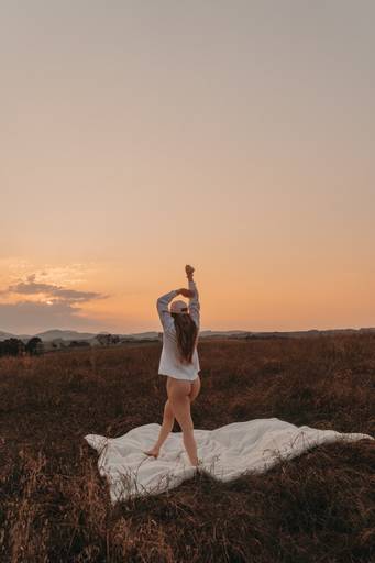 ensaio intimista delicado