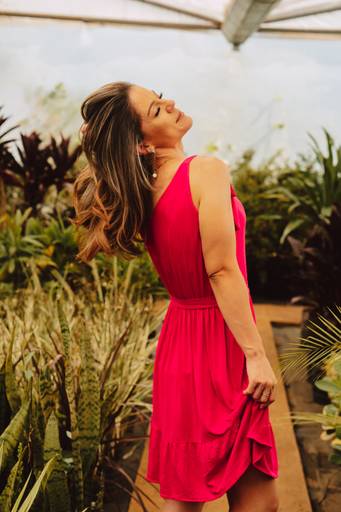 ensaio na floricultura