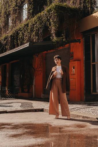 Ensaio casual urbano