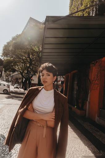 Ensaio casual urbano