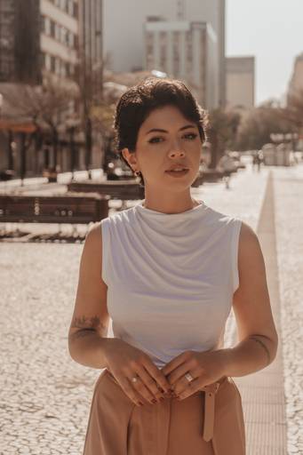 Ensaio casual urbano