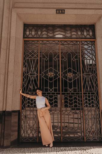 Ensaio casual urbano