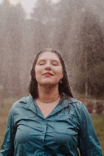 Foto casual feminino