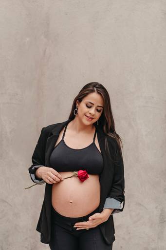 Ensaio gestante moderno