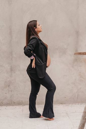 Ensaio gestante moderno