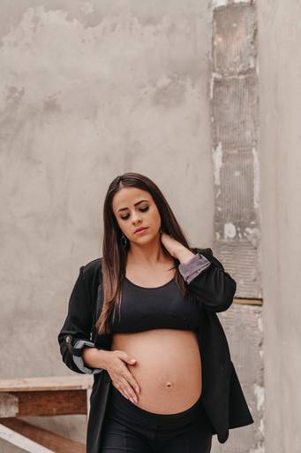 Ensaio gestante moderno