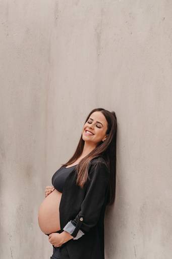 Ensaio gestante moderno