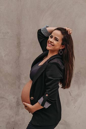 Ensaio gestante moderno