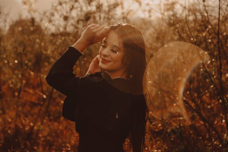 ensaio casual na chuva