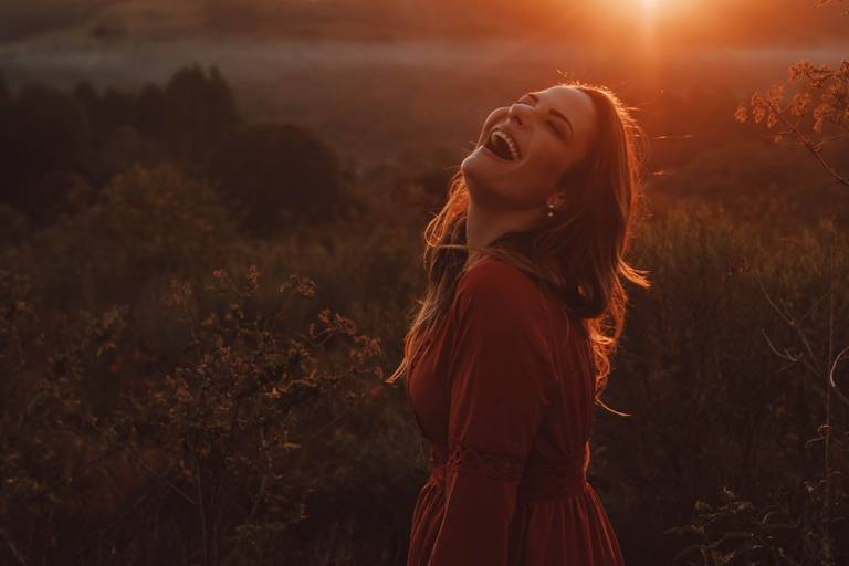 Ensaio individual pôr do sol