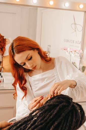 foto corporativa maquiadora