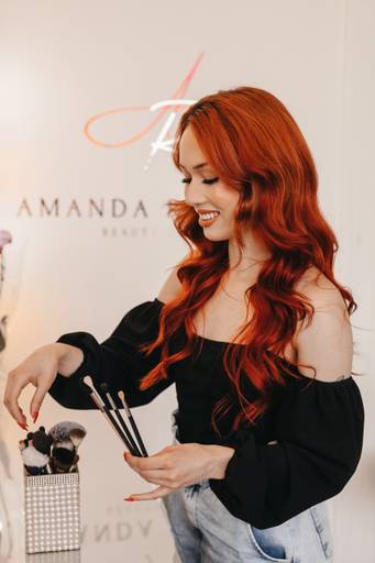 foto corporativa maquiadora