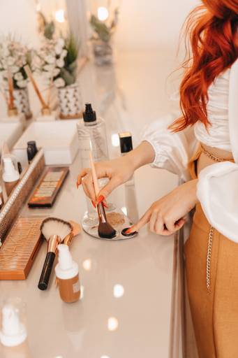 foto corporativa maquiadora