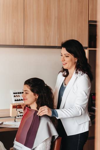 Ensaio de marca coloração pessoal