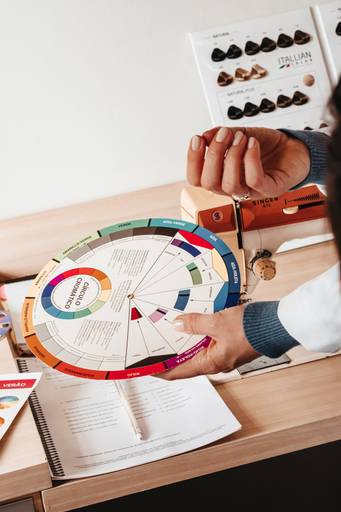 Ensaio de marca coloração pessoal