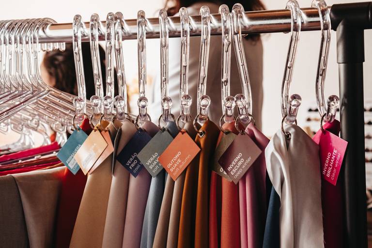 Ensaio de marca coloração 