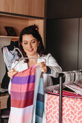 Ensaio de marca coloração 