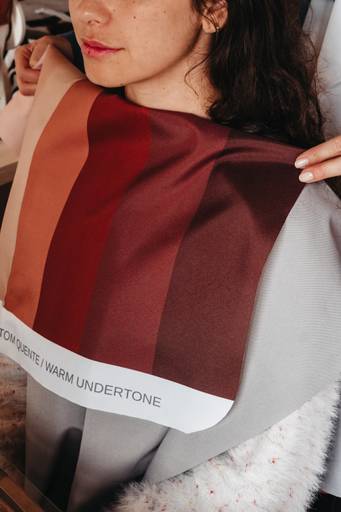 Ensaio de marca coloração 