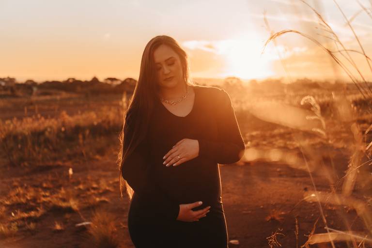 ensaio de gestante externo