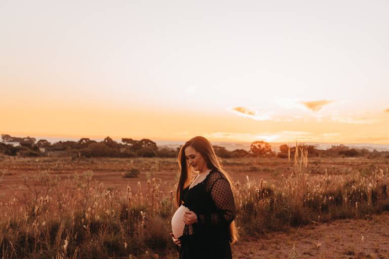 ensaio de gestante externo