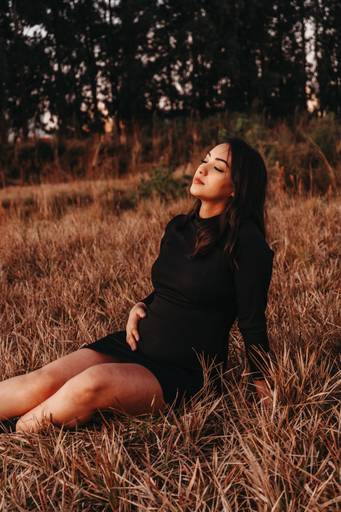 ensaio gestante moderno