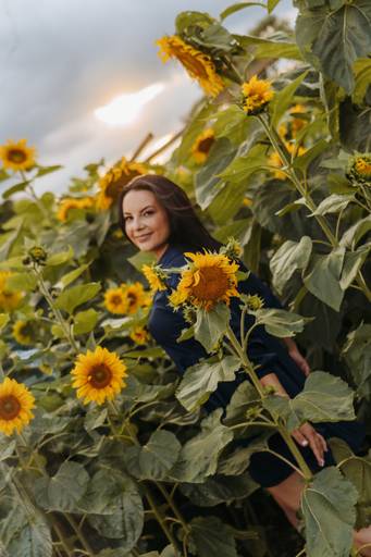 Ensaio girassol feminino