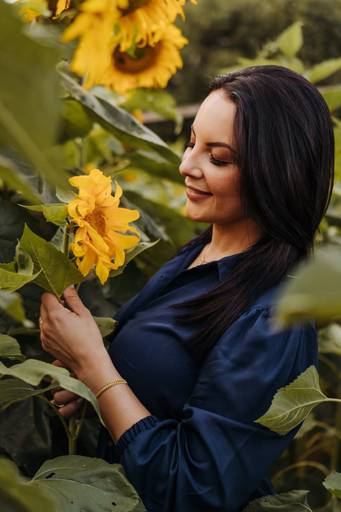 Ensaio girassol feminino