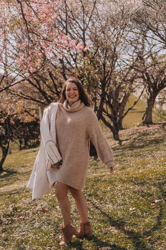 foto feminina de outono