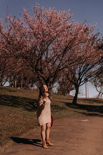 foto feminina de outono