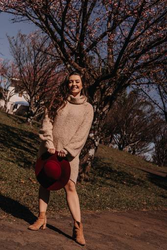 foto feminina de outono