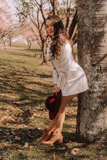 foto feminina de outono