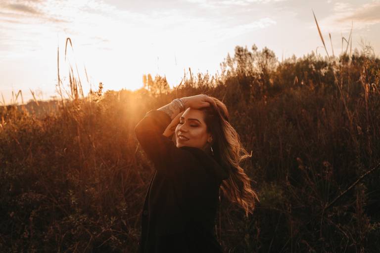ensaio feminino natureza