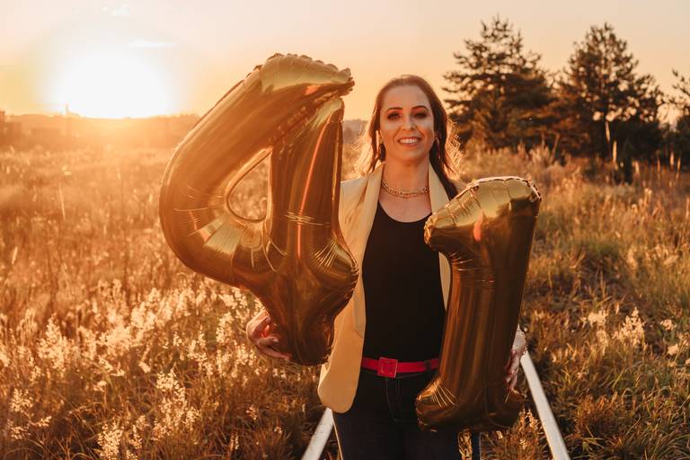 Foto feminina urbana