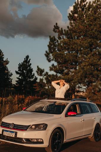 Foto feminina urbana